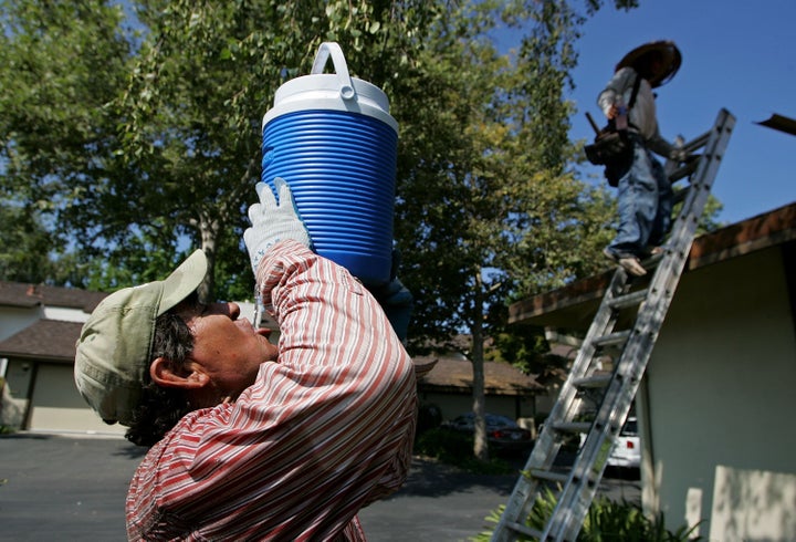 Extreme heat can take a severe, even deadly, toll on those who work outdoors.