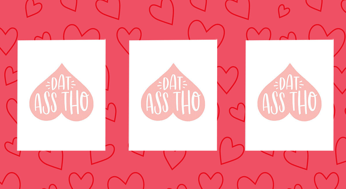 rude valentines day cards for him