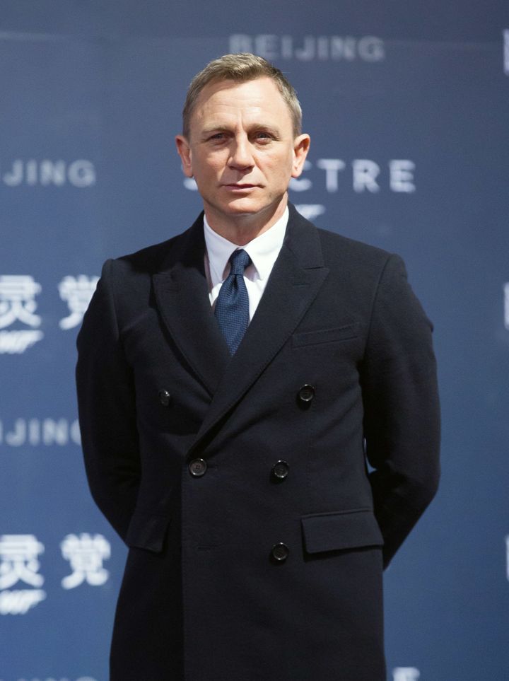 Daniel Craig at the Spectre premiere in Beijing