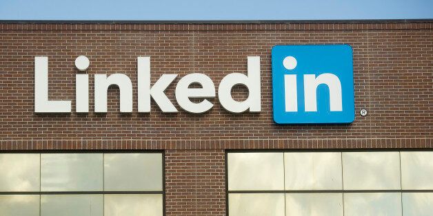FILE - This Tuesday, May 7, 2013 file photo shows LinkedIn's Mountain View, Calif., headquarters. LinkedIn reports quarterly financial results on Thursday, Oct. 30, 2014. (AP Photo/Noah Berger, File)