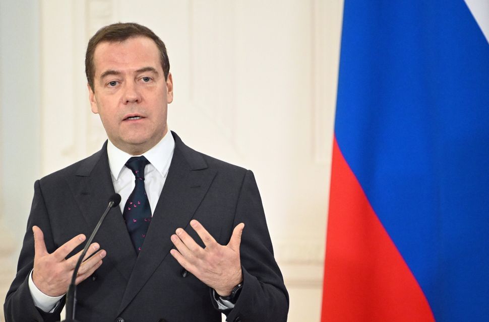 Prime minister Dmitry Medvedev and his government resigned in the wake of Putin's comments on Wednesday 