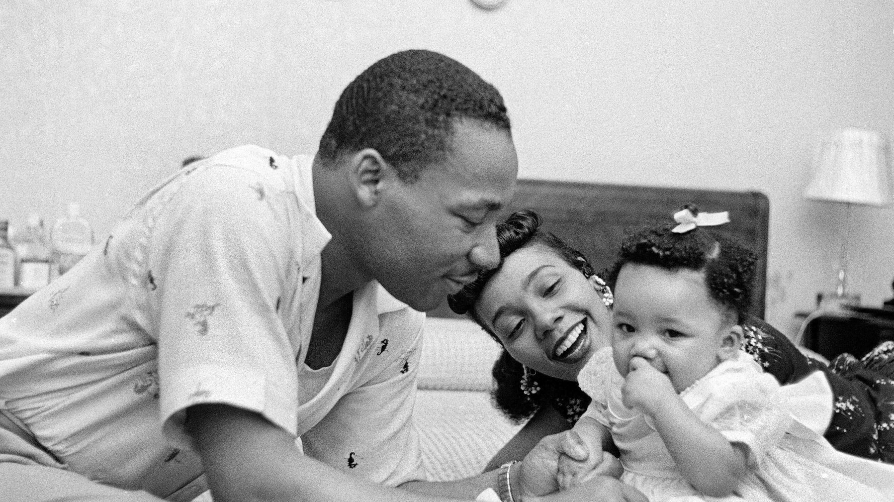 martin luther king jr mom and dad