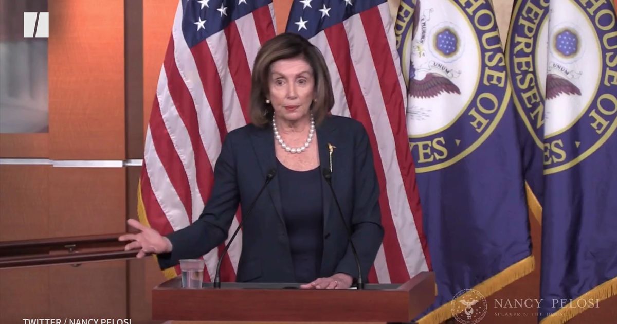 Nancy Pelosi Facebooks Behavior Is ‘shameful Huffpost Videos 