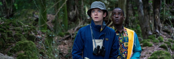 Asa Butterfield and Ncuti Gatwa