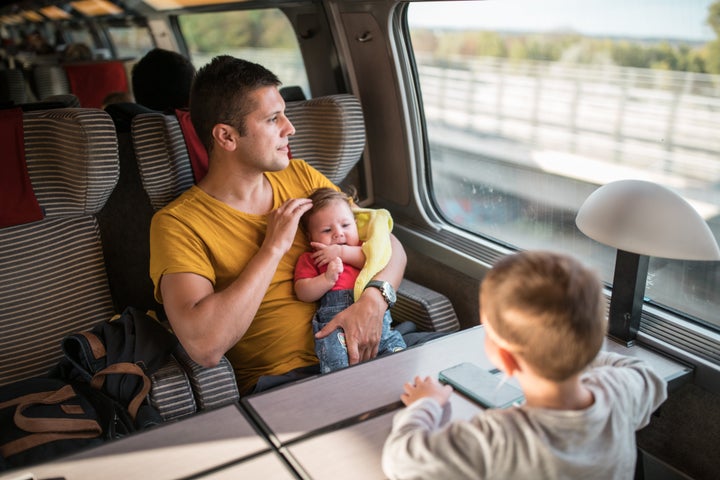 Traveling by train is a more environmentally sound way to travel.