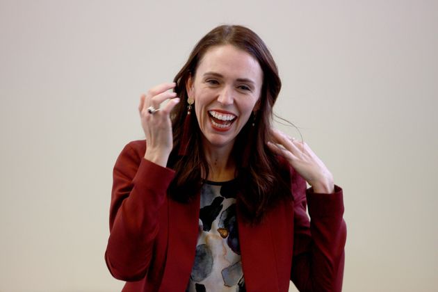 New Zealand Prime Minister Jacinda Ardern visits a community health center in Auckland on May 31, 2019. Budget 2019, known as the Well-Being Budget, has a heavy focus on public welfare alongside economic growth.