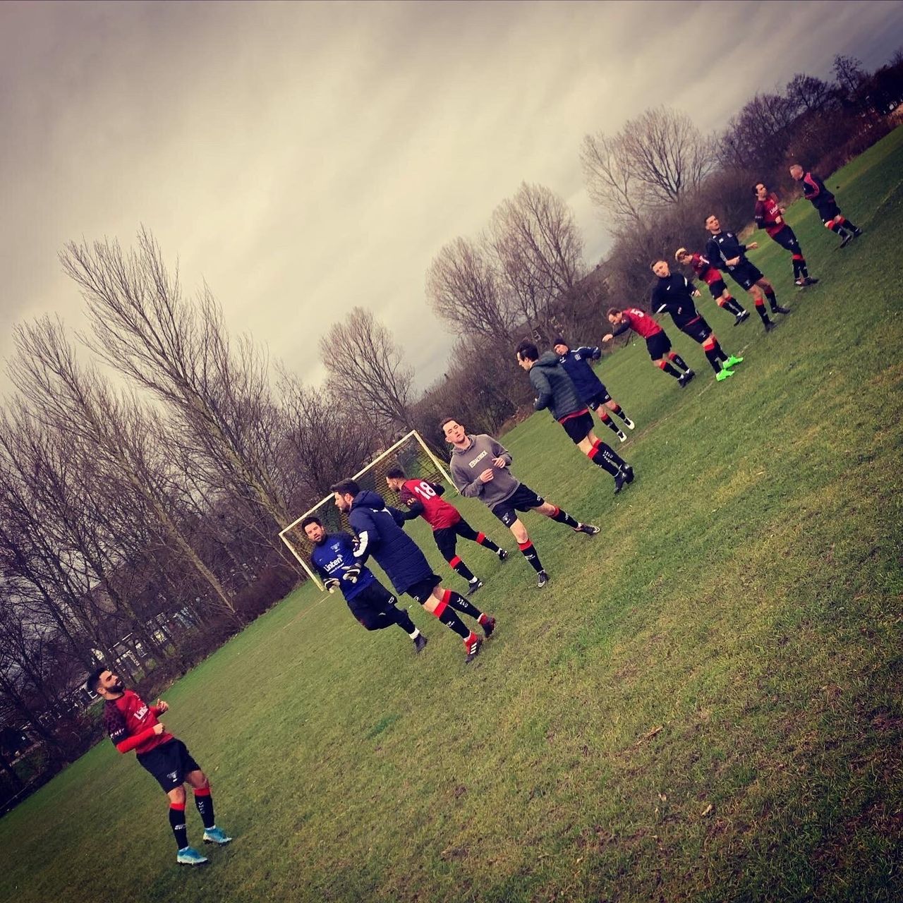 Village Manchester Football Club ahead of Saturday's match against Chadderton Park Firsts