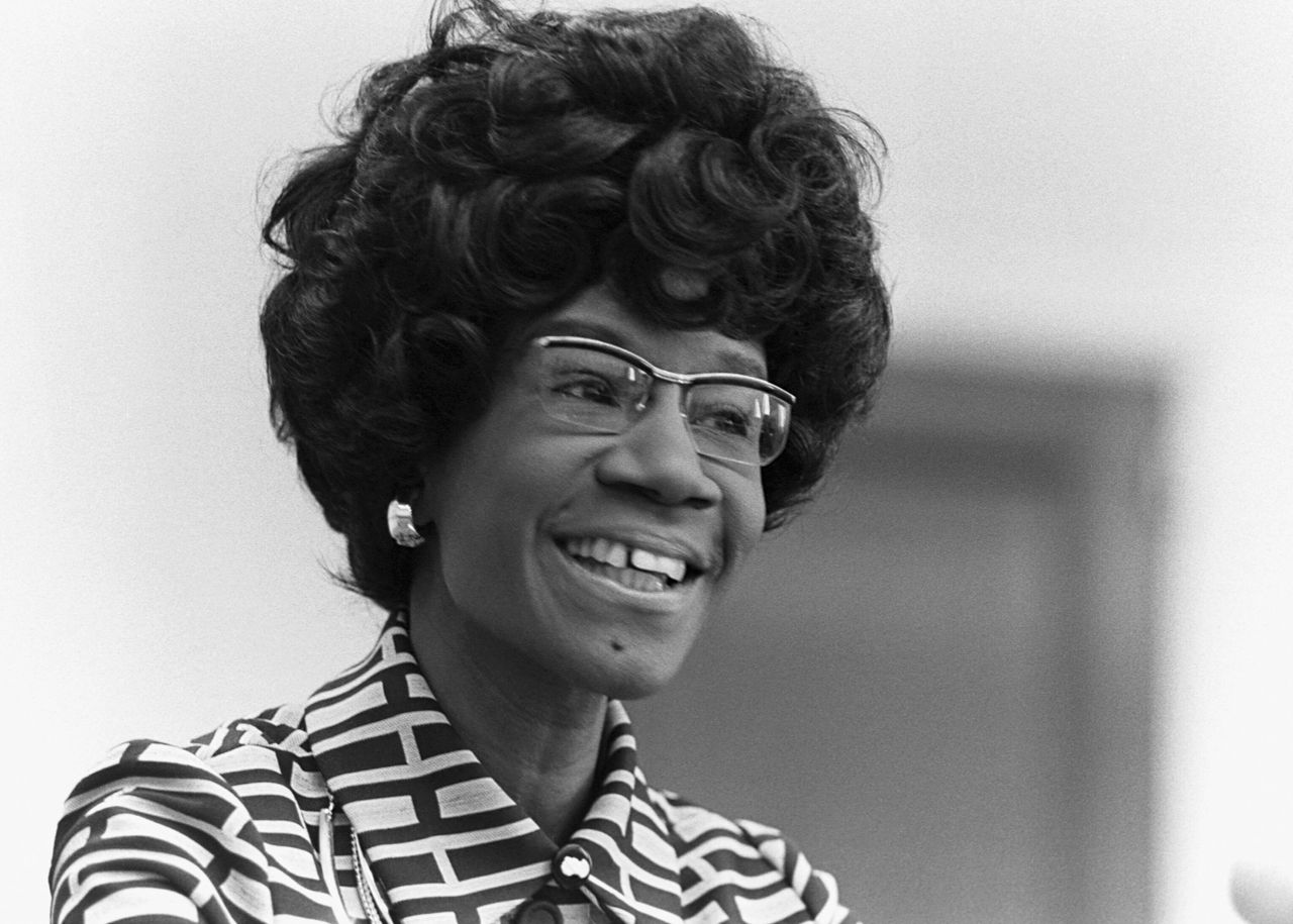 Rep. Shirley Chisholm (D-N.Y.) made history on a number of fronts, including becoming the first Black woman elected to Congress.