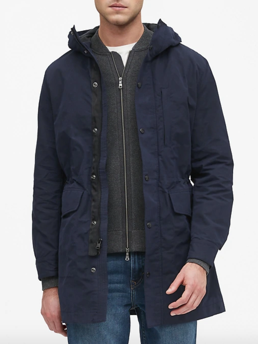 Big and tall mens parka coats online