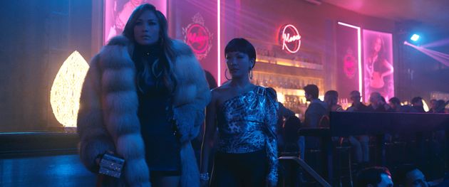 Jennifer Lopez and Constance Wu in 