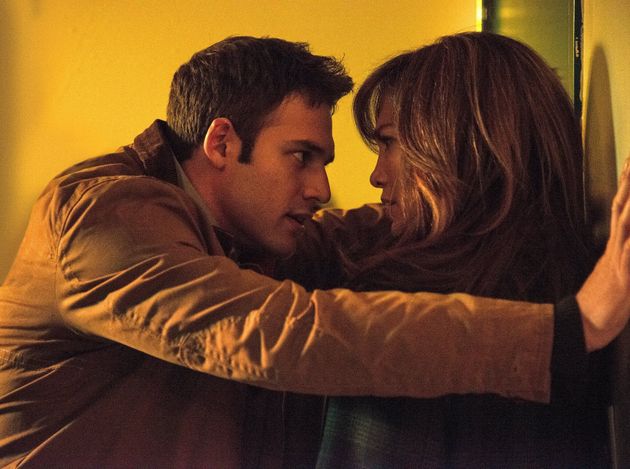 Ryan Guzman and Jennifer Lopez in The Boy Next Door