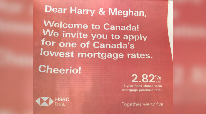 A bank advertisement in a Canadian newspaper on Jan. 17, 2019.