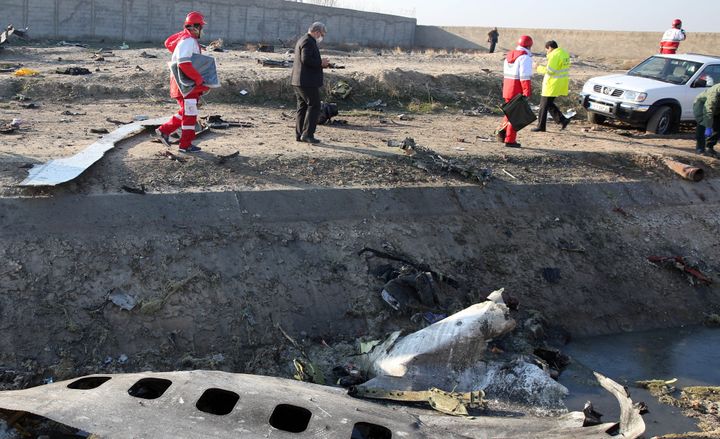 Ουκρανικό αεροσκάφος που καταρρίφθηκε στο Ιράν.