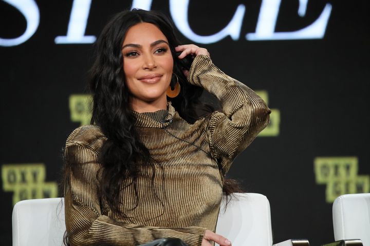 Kim Kardashian, le 18 janvier 2020 à Pasadena, Californie.
