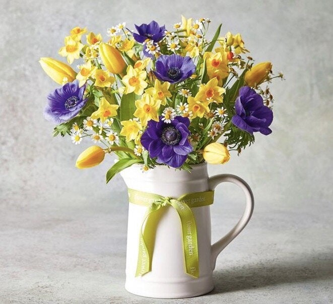 Scented Spring Posy Jug, Waitrose