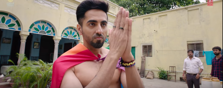 Ayushmann Khurrana in Shubh Mangal Saavdhaan trailer.