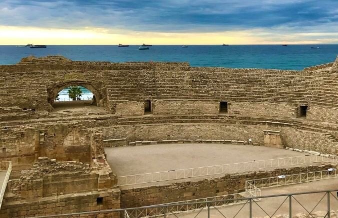 Anfiteatro romano de Tarragona.