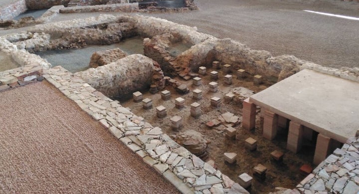 Villa Romana de Almenara-Puras en Olmedo (Valladolid).