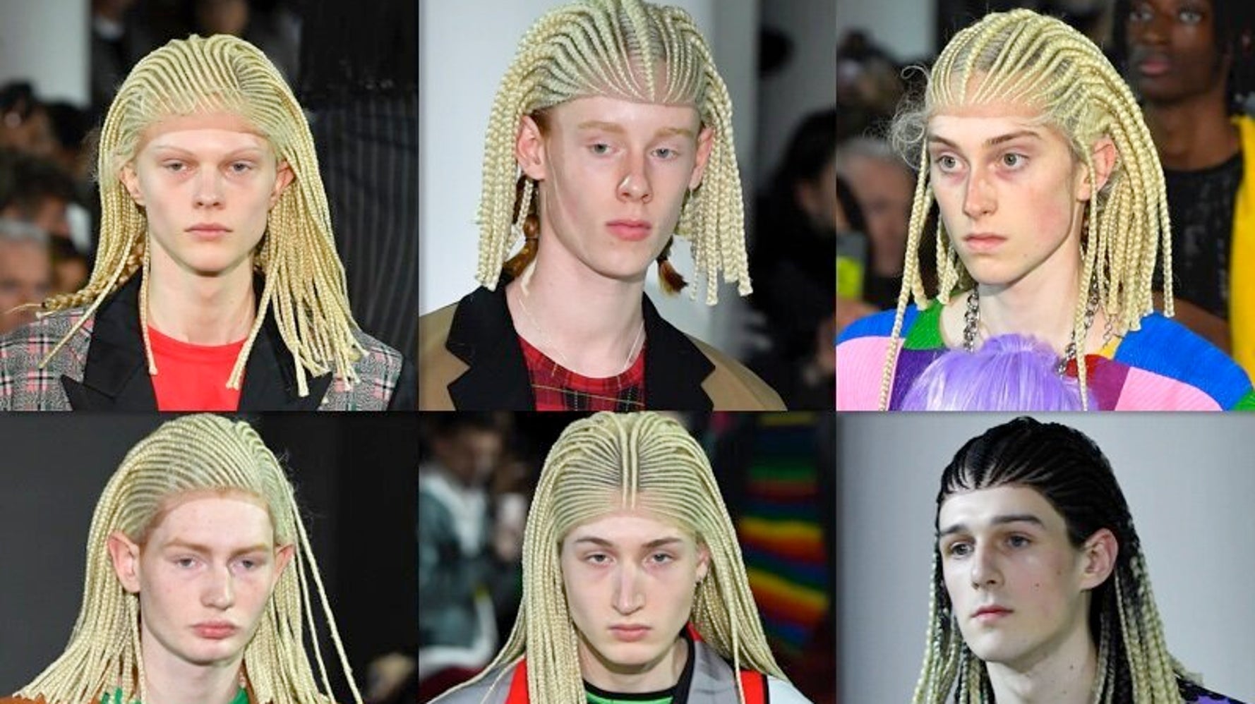 白人モデルに黒人多用の髪型の ウィッグ コムデギャルソン のショーに批判の声 ハフポスト アートとカルチャー 白人モデルに黒人多用の髪型の ウィッグ コムデギャルソン のショーに批判の声 ハフポスト アートとカルチャー