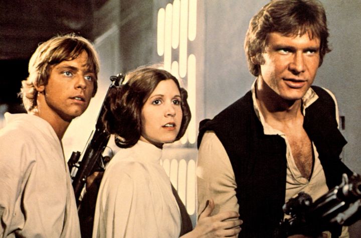 The cast of Star Wars: A New Hope