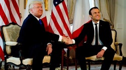 Macron y Trump pactan una tregua sobre la tasa Google para evitar una escalada en la guerra