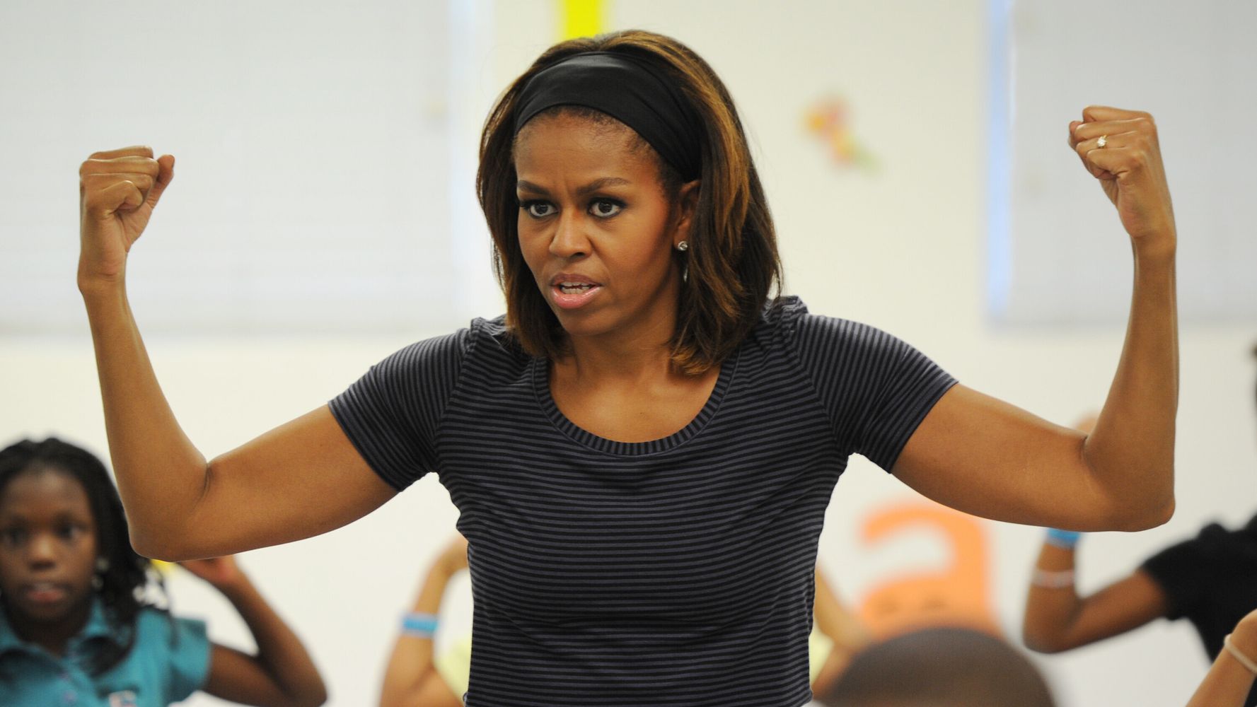 Michelle Obamas New Workout Playlist Will Make You Hit The Gym Hard Huffpost Canada Politics