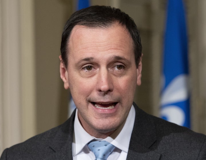 Le ministre de l'Éducation, Jean-François Roberge