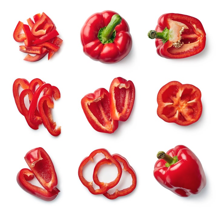 Eat red peppers for their anti-viral and anti-inflammatory properties when you have a cold.