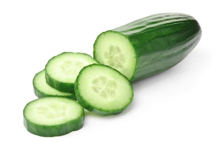 The hydrating properties of cucumbers can help when you feel a headache coming on.