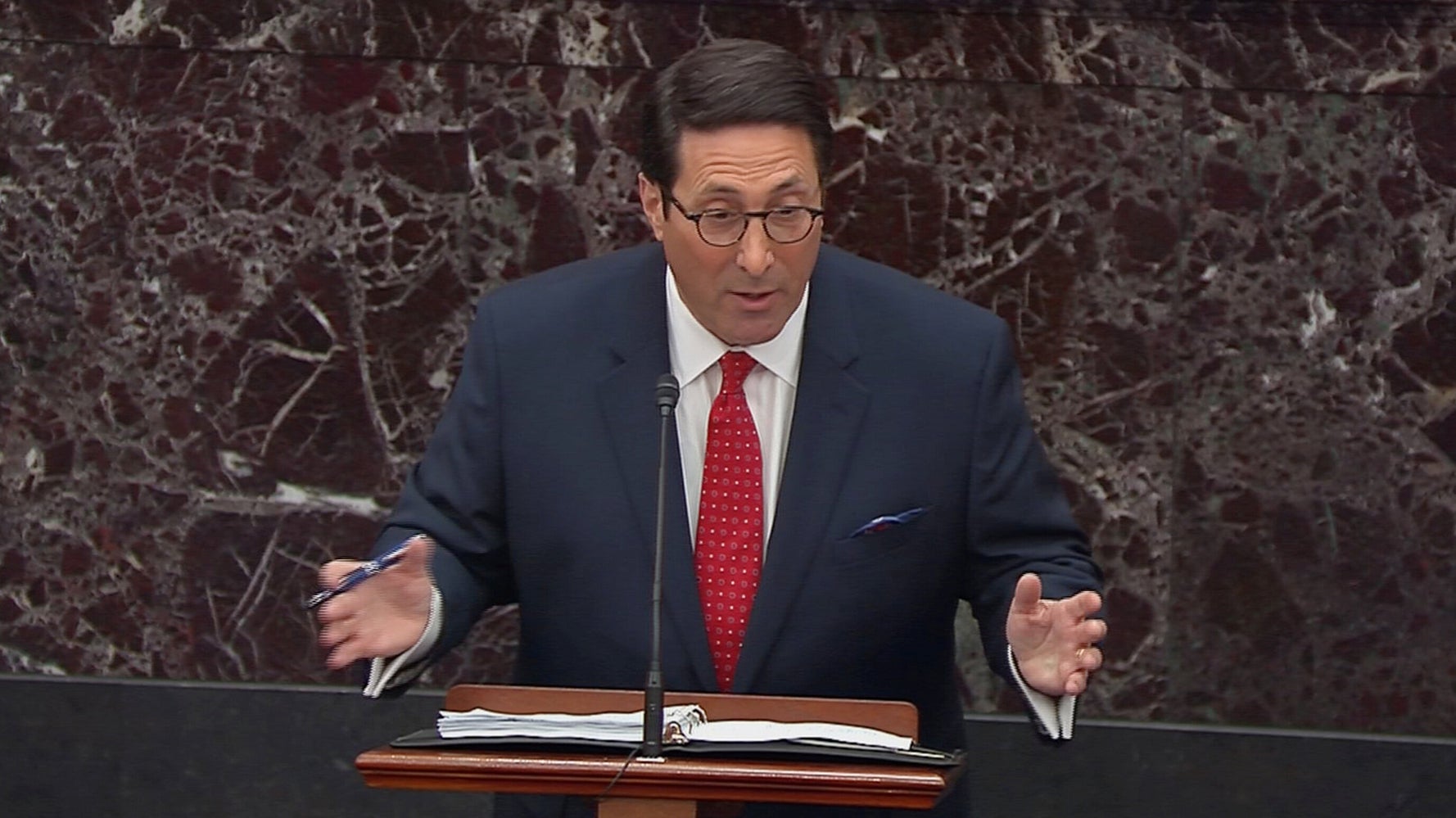 Westlake Legal Group 5e276f882400000f03c96e7e Trump’s Impeachment Defense Is That Democrats Are Bad