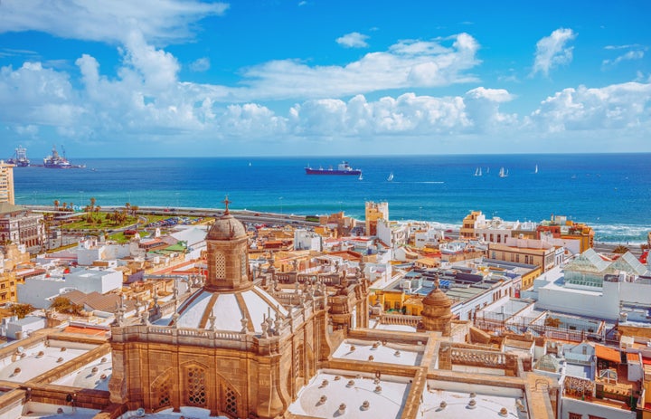 Casco antiguo de Las Palmas de Gran Canaria. 
