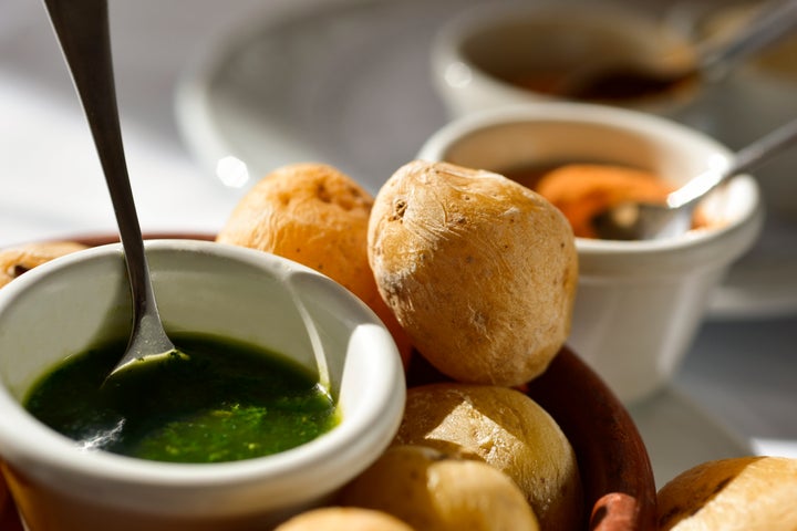 Papas arrugás. 