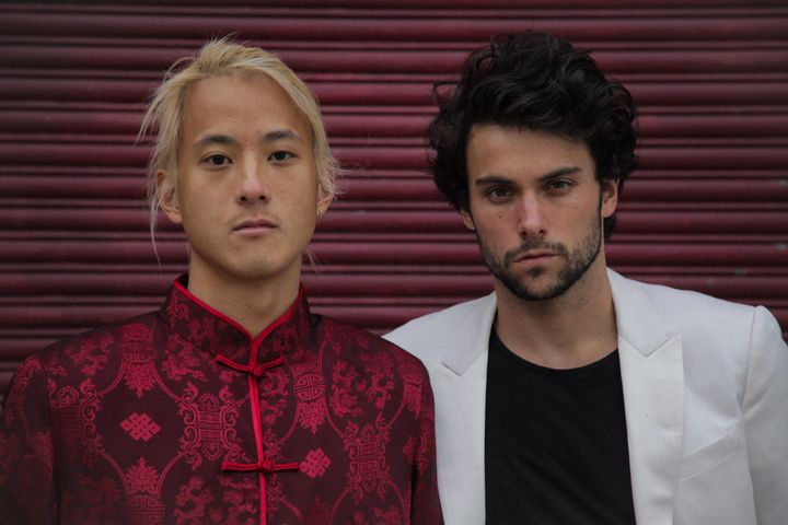 "How to Get Away with Murder" actor Jack Falahee (right) joins forces with DJ Elephante as Diplomacy, an indie rock duo. 