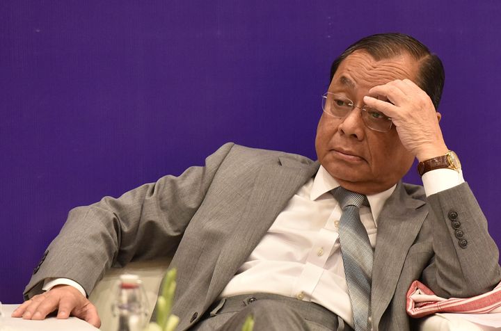 Former chief justice of India Ranjan Gogoi in a file photo. 