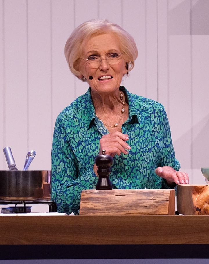 Mary Berry has never had a takeaway