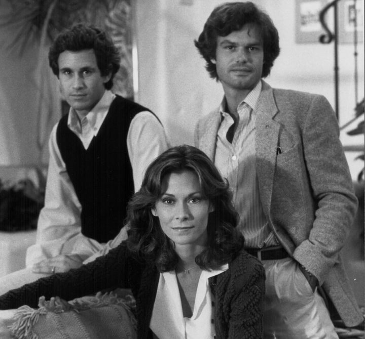 Μάικλ Ονκτίν, Χάρι Χάμλιν(δεξιά) και Κειτ Τζάκσον, στην ταινία «Making Love, του 1982