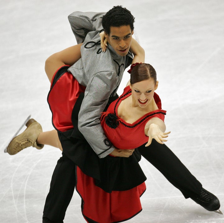 Oscar Peter on the ice in 2006