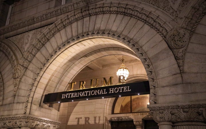 The Trump International Hotel, photographed on March 22, 2019 in Washington, DC. (Photo by Alex Wroblewski/Getty Images)