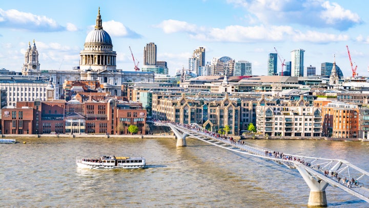 London is a very large city, but it has excellent public transit.