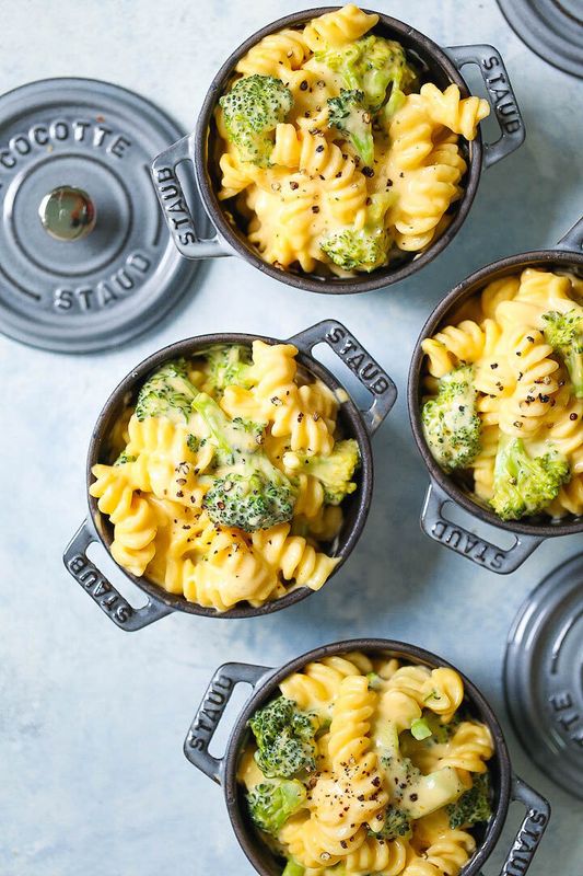 Get the recipe for Instant Pot Creamy Broccoli Mac And Cheese from Damn Delicious