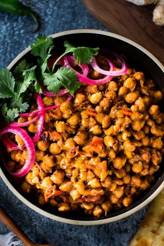 Get the recipe for Instant Pot Chana Masala from Feasting at Home