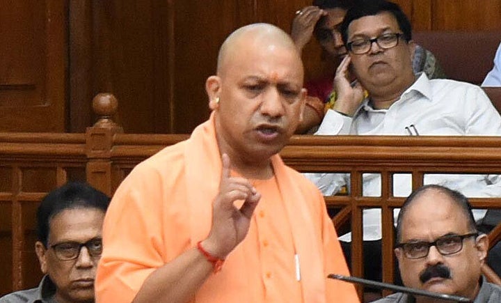 Uttar Pradesh Chief Minister Yogi Adityanath in a file photo. 