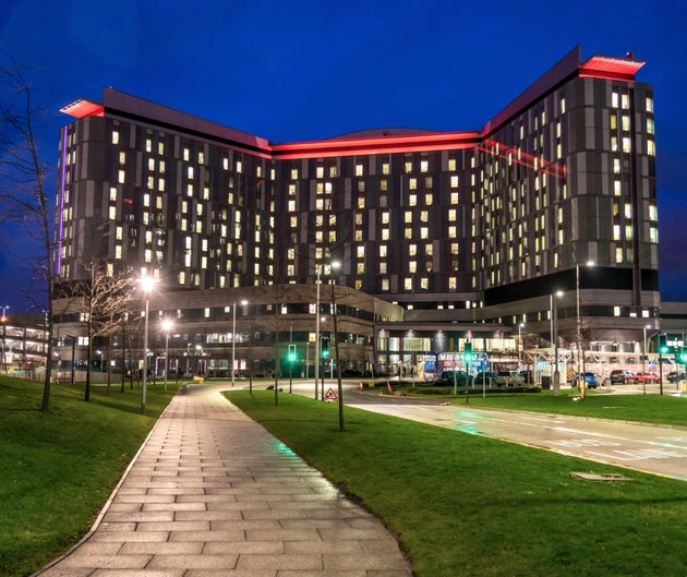 The Queen Elizabeth Hospital, located in Govan, Glasgow.