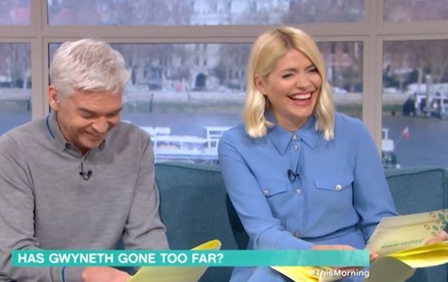 Holly Willoughby And Phillip Schofield Cant Stop Laughing Over Unfortunately-Named Doctor