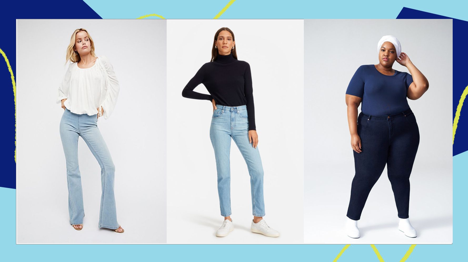 12 Best High-Waisted Jeans for Women, According to Stylists