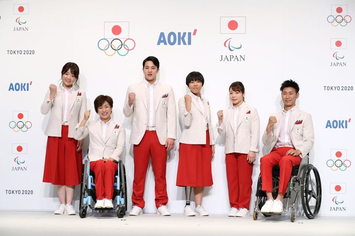東京オリンピック・パラリンピックの開会式で日本選手団が着用する公式服装