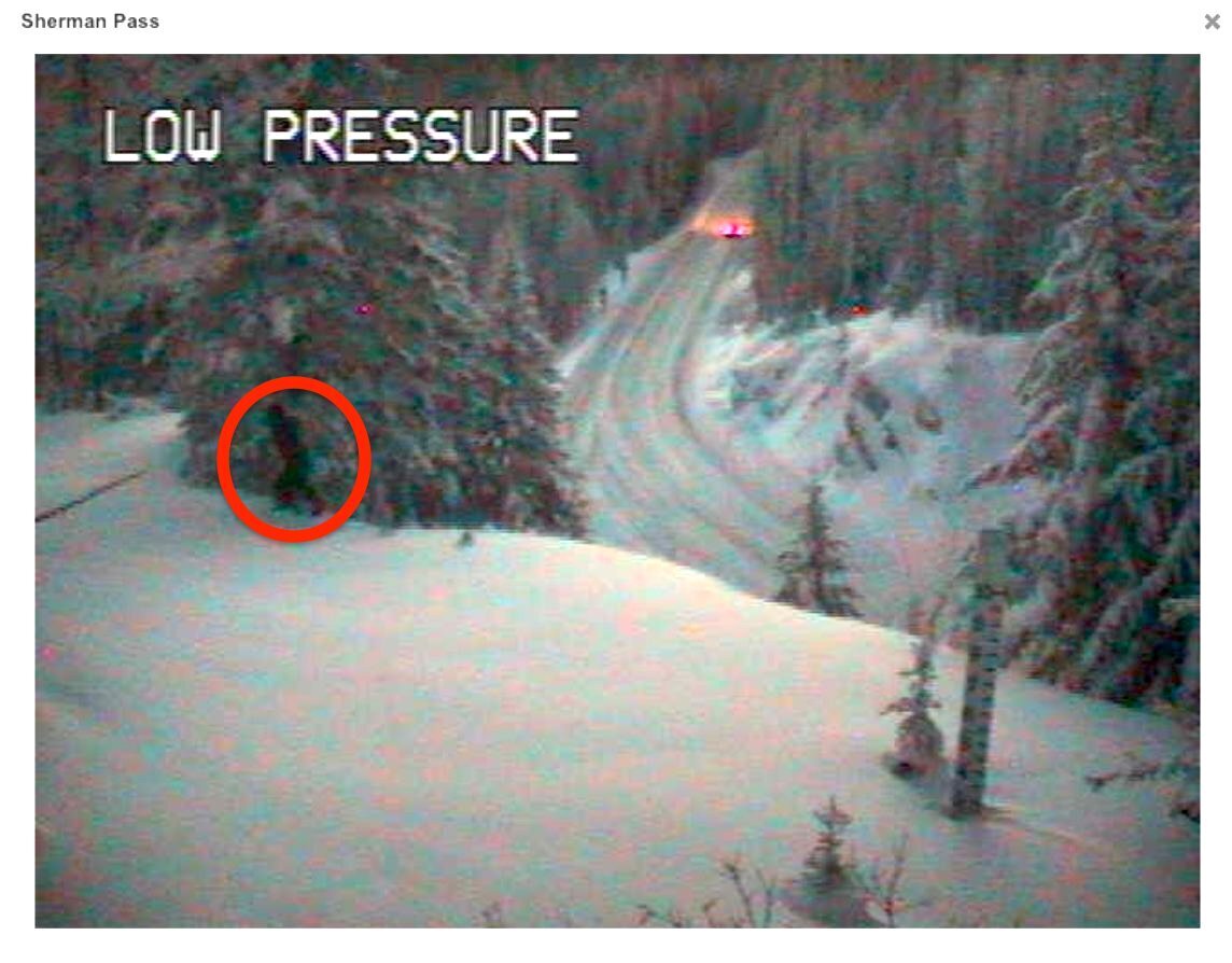 Sasquatch Sighting? DOT Says Their Traffic Cam Caught A Bigfoot... Maybe
