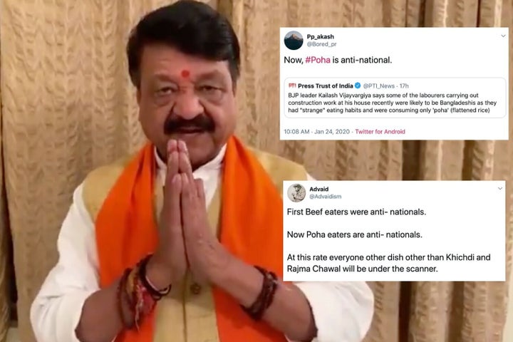 Kailash Vijayvargiya and Poha