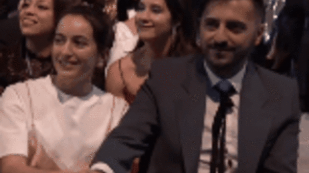 Pili y El Guincho en los Grammy.
