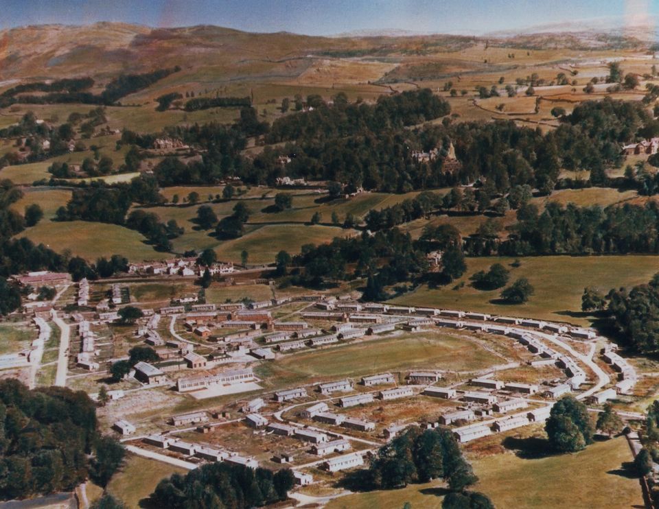 The children were accommodated at the Calgarth estate in the village of Troutbeck Bridge, about a mile from Windermere. It was a wartime housing scheme used for workers for an aeroplane factory, which had relocated to evade bombing